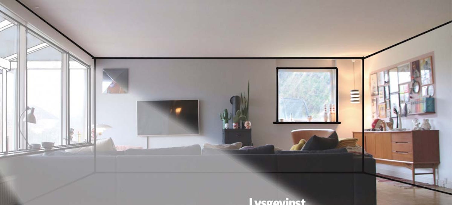 Glasstak i ut stikket Glasstak i ut stikket